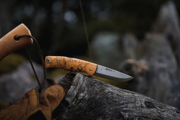 Blega folding knife Helle knives - Blacksmith Source Tool Company