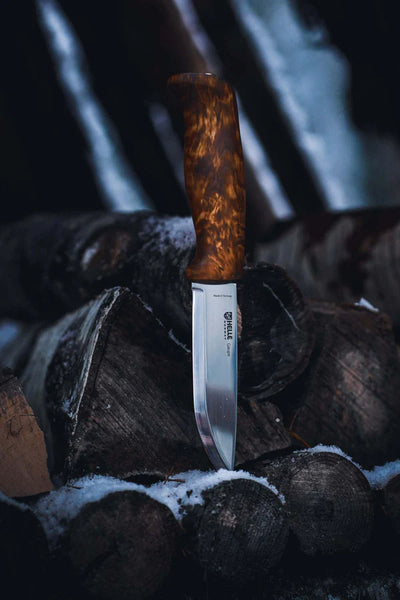 Gaupe Helle bushcraft outdoors hunting sport knife - Blacksmith Source Tool Company
