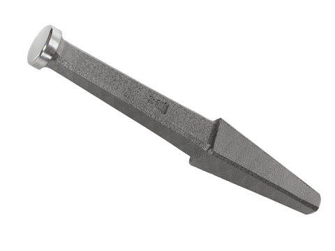 Tinsmith 0014900 Round Face Socket Flat-Arched Socket Stake - Blacksmith Source Tool Company 