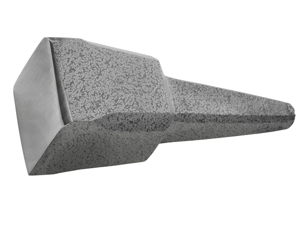 Tinsmiths Square Flat Face & 2 Round Corners 1 Curved edge Anvil 0014140 - Blacksmith Source Tool Company