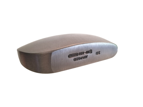 Smooth Toe Pattern Anvil Block Dolly 2524000 Bumping Tool - Blacksmith Source Tool Company