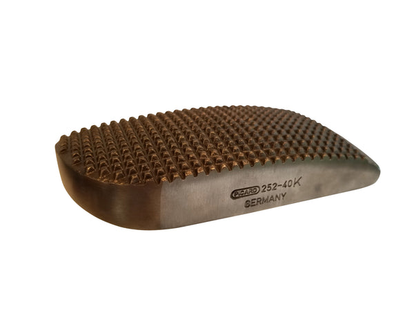 Checked Face "Toe" Pattern  Dolly 2524050 Bumping Tool - Blacksmith Source Tool Company