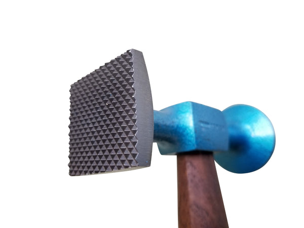 Shrinking Large Thin Smooth & Checked Faces 2525002 Bumping Hammer - Blacksmith Source Tool Company