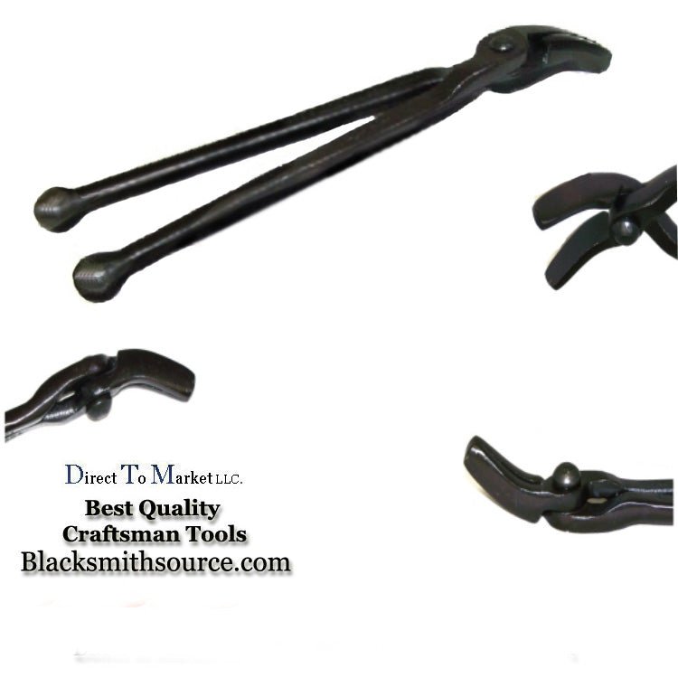 Blacksmith V-bit Bolt 3/16 Forge tongs – Blacksmith Source Tool