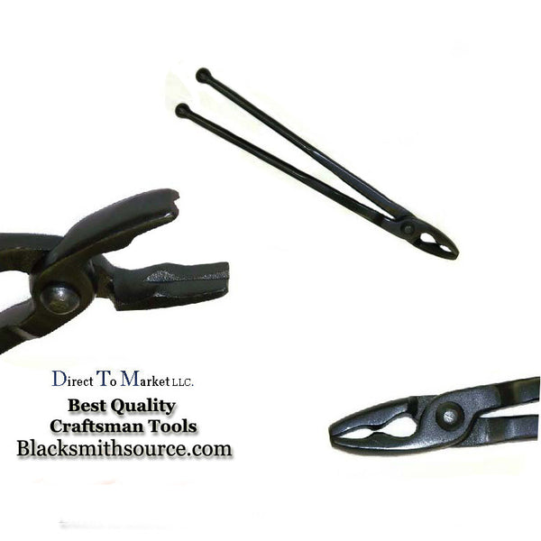 Wolf Jaw 2.5" Forge Tongs - Blacksmith Source Tool Company