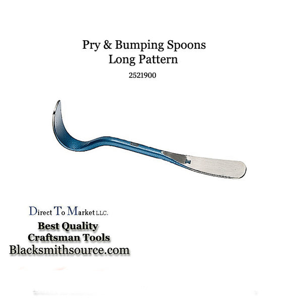 Pry Bar Spoon Large Profile 2521900 Bumping Tool - Blacksmith Source Tool Company