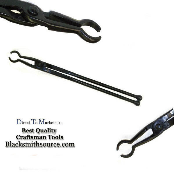 Single Pick up Forge Tongs - Blacksmith Source Tool Company