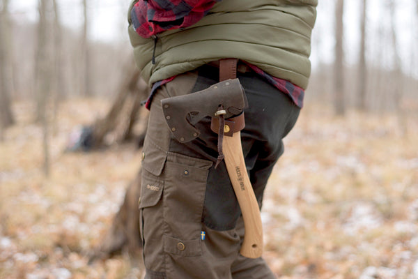 Almike Hatchet Axe - Backwoods Bushcraft - Blacksmith Source Tool Company