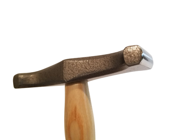 Tinsmith Silver Goldsmith 17501 Grooving Double Faced Polishing Hammer - Blacksmith Source Tool Company
