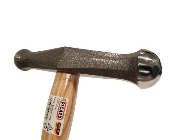 Tinsmith Silver Goldsmith 17401 Embossing Double Headed Polishing Hammer - Blacksmith Source Tool Company