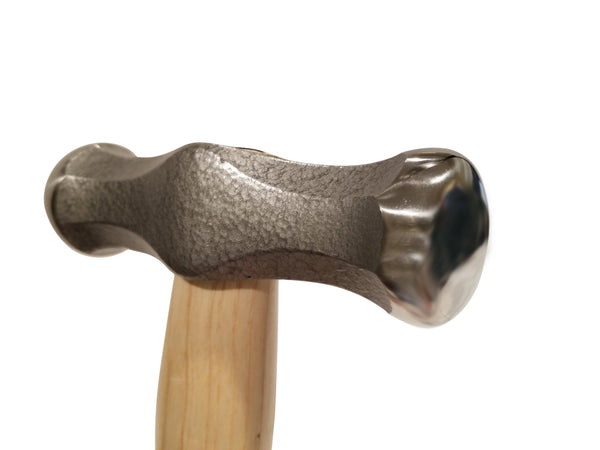 Tinsmith Silver Goldsmith 17001 Double Round Headed Polishing Hammer - Blacksmith Source Tool Company
