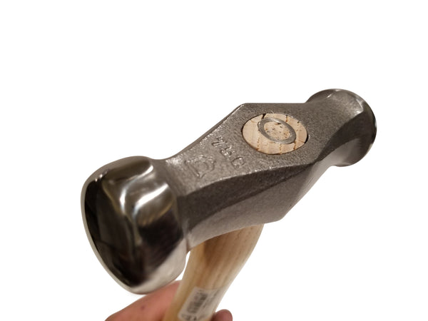 Tinsmith Silver Goldsmith 17001 Double Round Headed Polishing Hammer - Blacksmith Source Tool Company
