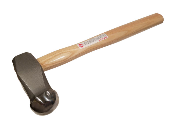 Tinsmith Silver Goldsmith 18211 Single Round Polishing Hammer - Blacksmith Source Tool Company