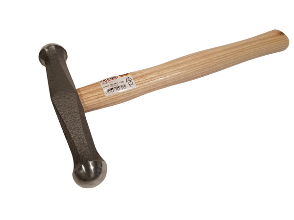 Tinsmith Silver Goldsmith 17401 Embossing Double Headed Polishing Hammer - Blacksmith Source Tool Company
