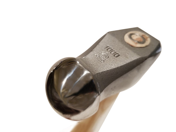 Tinsmith Silver Goldsmith 18211 Single Round Polishing Hammer - Blacksmith Source Tool Company