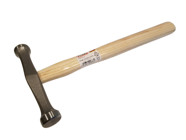 Tinsmith Silver Goldsmith 16701 Double Faced Planishing Polishing Hammer - Blacksmith Source Tool Company