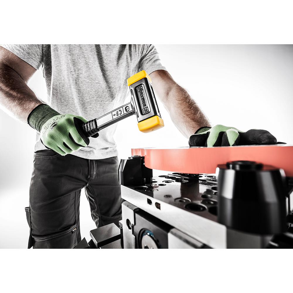 SECURAL Mallet Break-Proof Head Polyurethane Insert Face Hammer