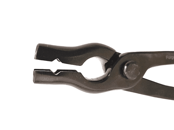 Blacksmith V-bit Bolt Long Jaw 3/8" Forge tongs - Blacksmith Source Tool Company