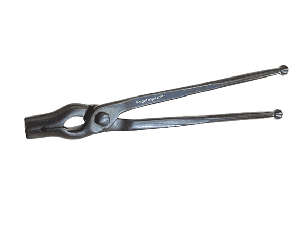 Blacksmith V-bit Bolt Long Jaw 3/8" Forge tongs - Blacksmith Source Tool Company