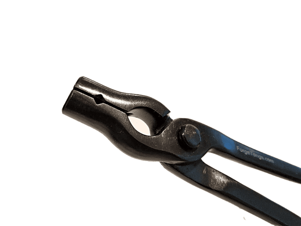 Blacksmith V-bit Bolt Long Jaw 3/8" Forge tongs - Blacksmith Source Tool Company