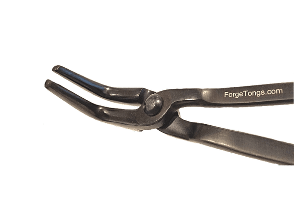 90 Degree Scrolling Forge Tongs - Blacksmith Source Tool Company