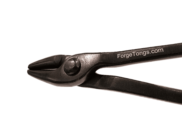 Short Nose Scrolling Forge Tongs - Blacksmith Source Tool Company 