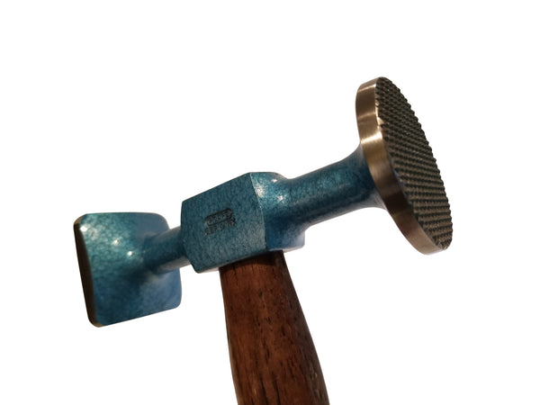 Planishing Checked & Smooth Face 2524812 Bumping Hammer - Blacksmith Source Tool Company 