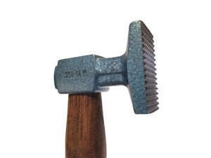 Planishing Flat Checked Single Face 2525412 Bumping Hammer - Blacksmith Source Tool Company 