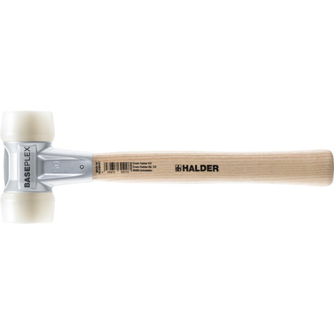 Baseplex Mallet 3908 Soft Face Mallet with White Nylon Insert Face - Blacksmith Source Tool Company 