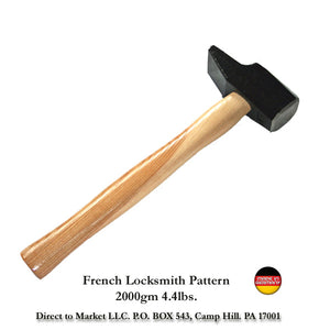French Pattern Forge Blacksmith Hammer - Blacksmith Source Tool Company 