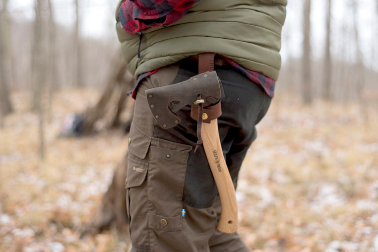 Almike Hatchet Axe - Backwoods Bushcraft – Blacksmith Source Tool