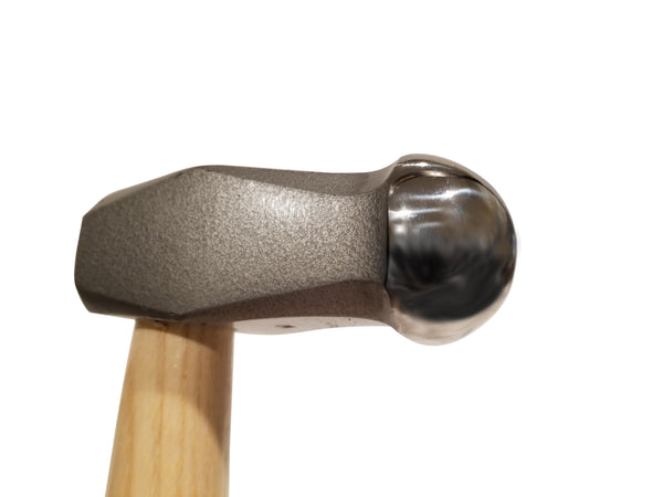 Tinsmith Silver Goldsmith 18211 Single Round Polishing Hammer - Blacksmith Source Tool Company 