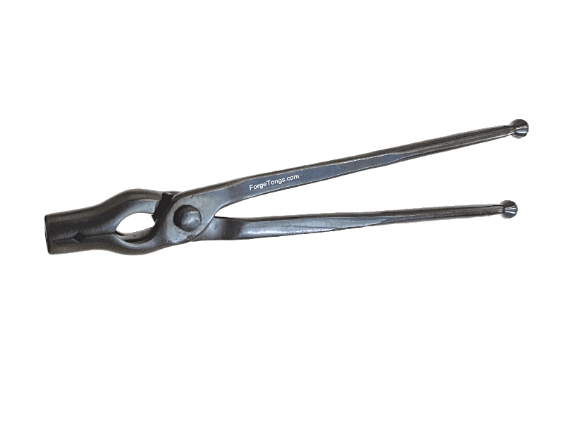 V-SEK Blacksmith Tongs Knife Making Tongs Set V-Bit Blade Tongs, Flat Tongs, Blade Tongs, Wolf Jaw Tongs, Assembled Blacksmithing Bladesmith Steel Forge Tongs (4PCS