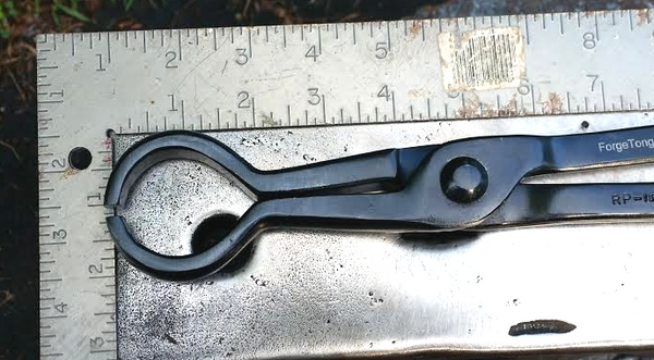 Single Pick up Forge Tongs - Blacksmith Source Tool Company 